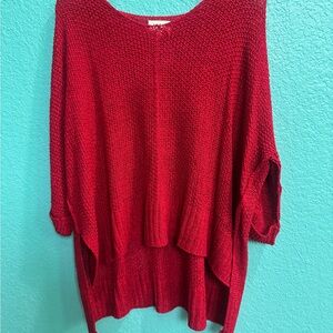 ADORA Vibrant Red Women's top